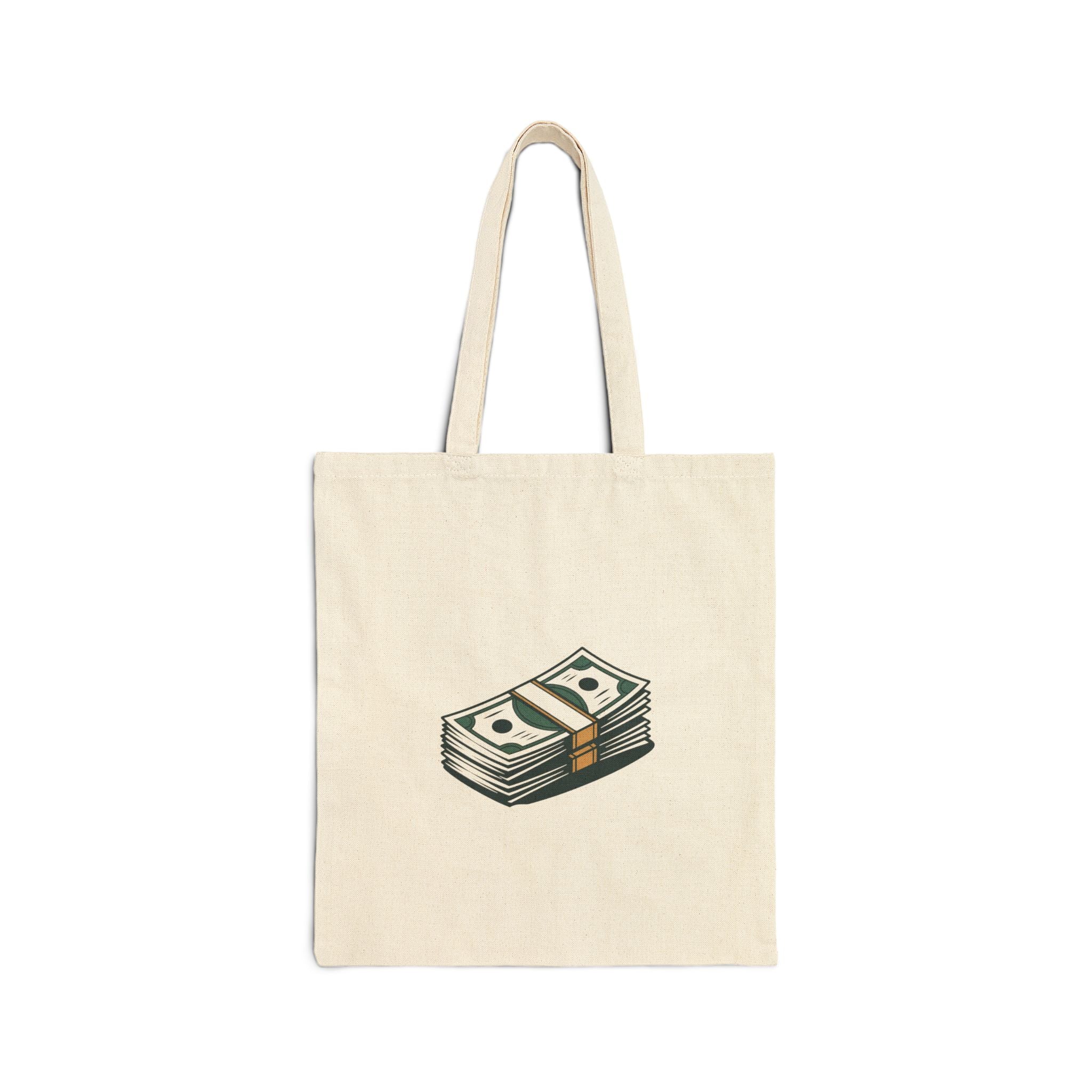 Canvas Tote Bag — Minimal 'PPP' Monogram Eco Shopper