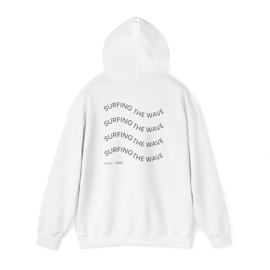 Surfing The Wave Hoodie – Minimal PPP Logo Pullover