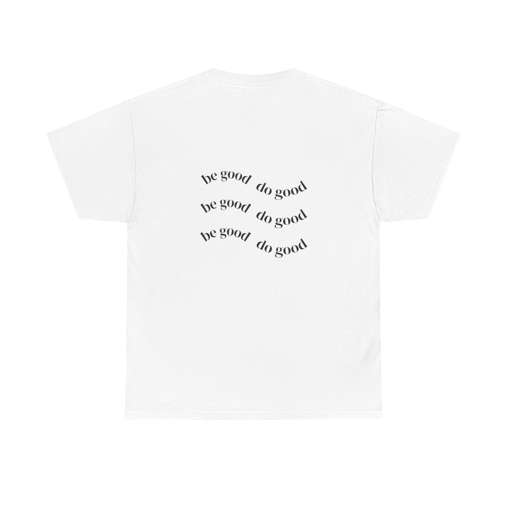 PPP Minimalist Logo Tee — Palm Paradise Property White T-Shirt