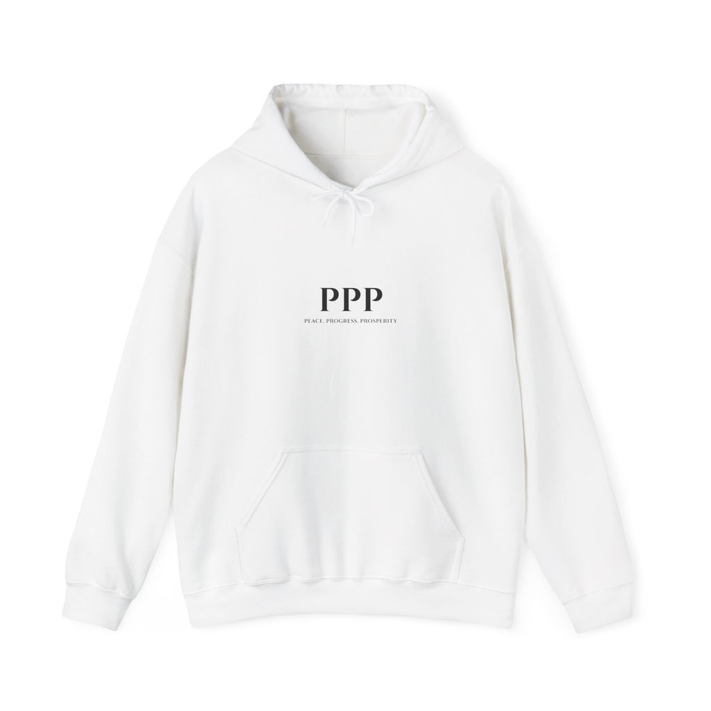 Surfing The Wave Hoodie – Minimal PPP Logo Pullover